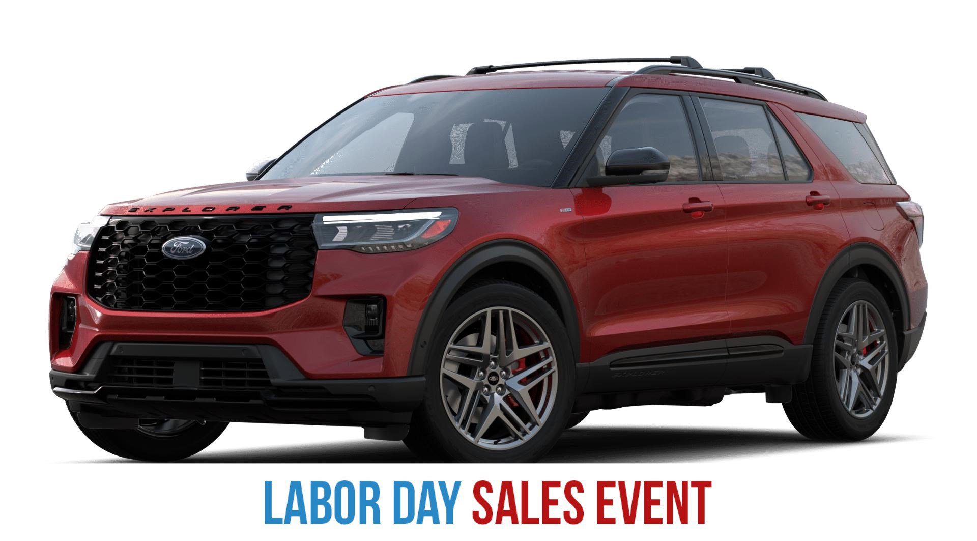 New 2025 Ford Explorer ST-Line