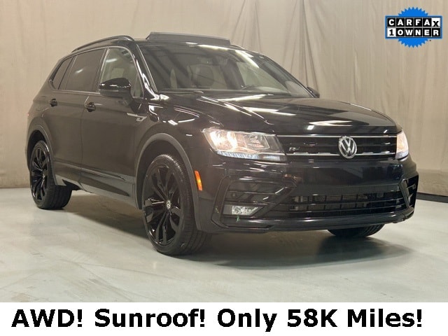 Used 2021 Volkswagen Tiguan 2.0T SE R-Line Black
