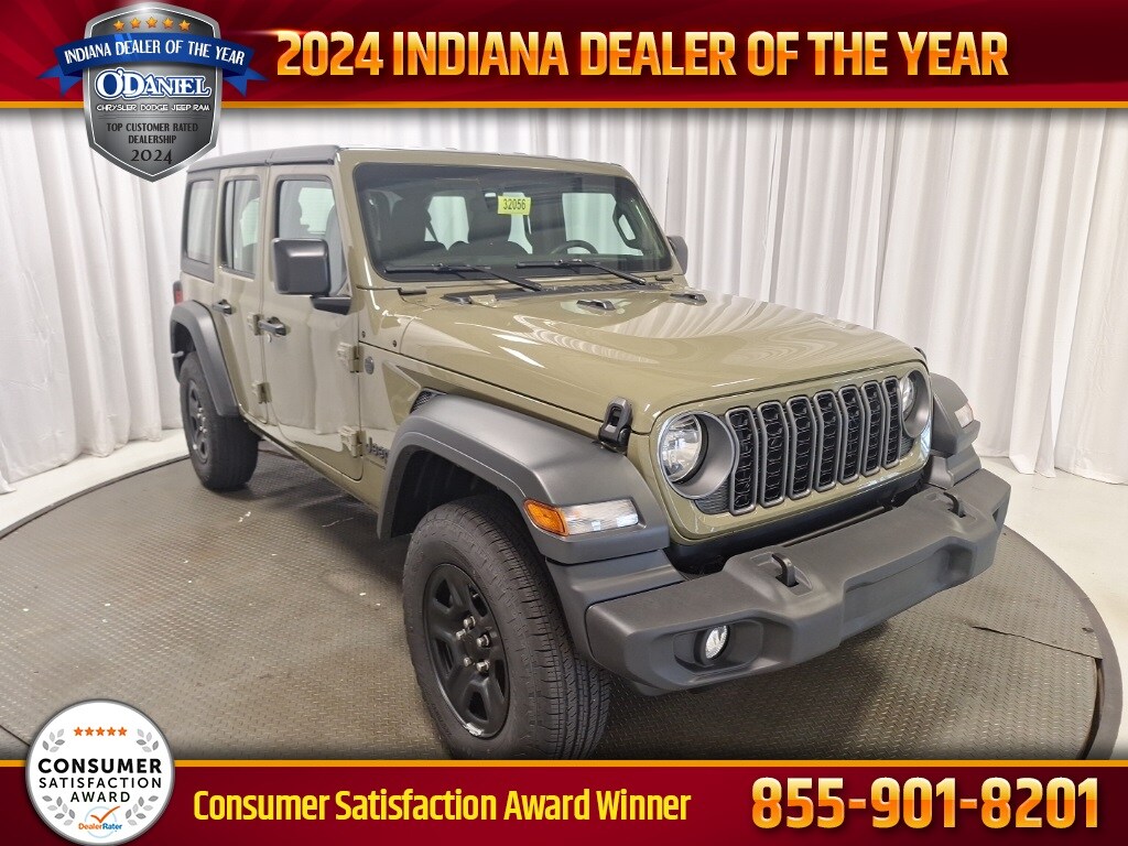 New 2025 Jeep Wrangler 4-DOOR SPORT
