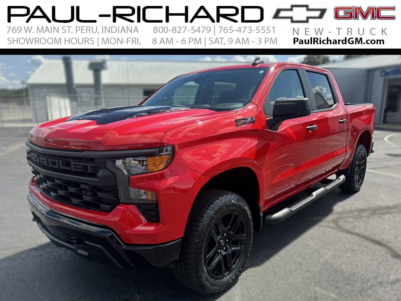 New 2026 Chevrolet Silverado 1500 Custom Trail Boss