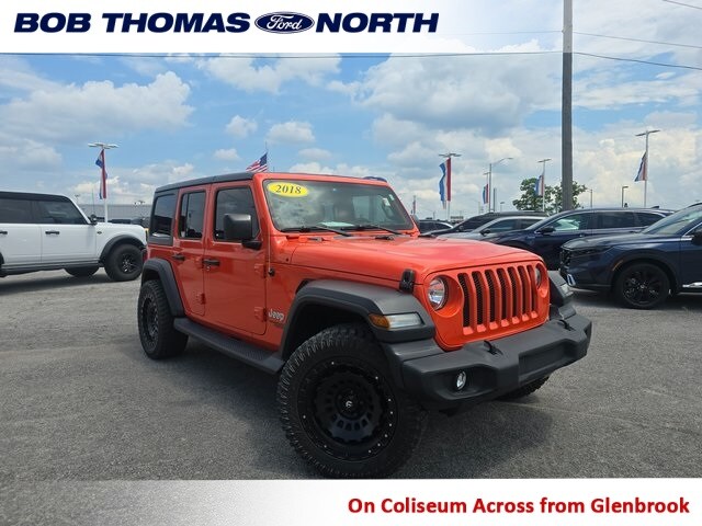 Used 2018 Jeep Wrangler Unlimited Sport