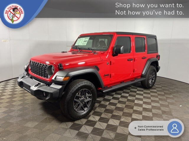 New 2025 Jeep Wrangler 4-DOOR SPORT S