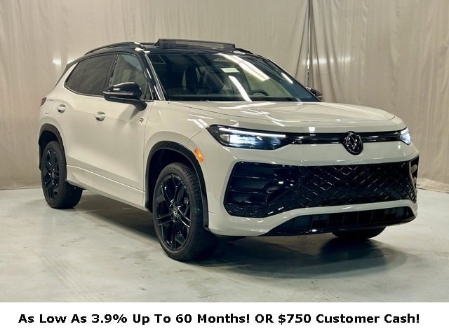 New 2025 Volkswagen Tiguan 2.0T SE R-Line Black