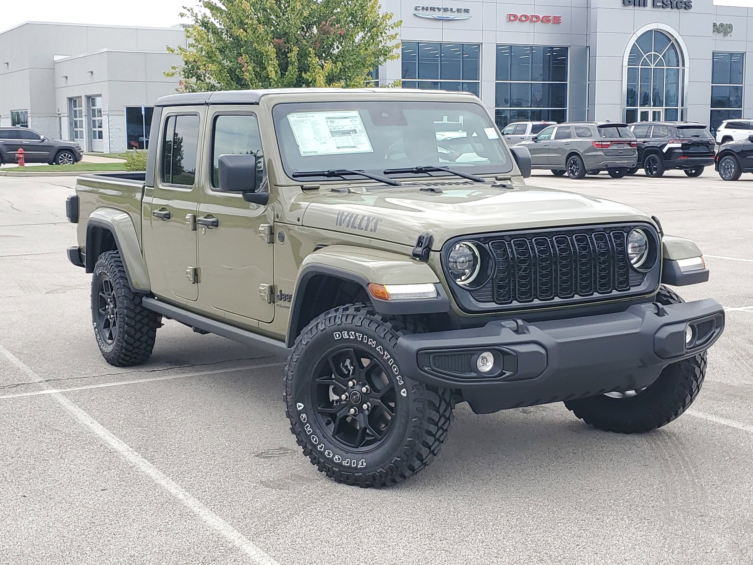 New 2025 Jeep Gladiator WILLYS 4X4