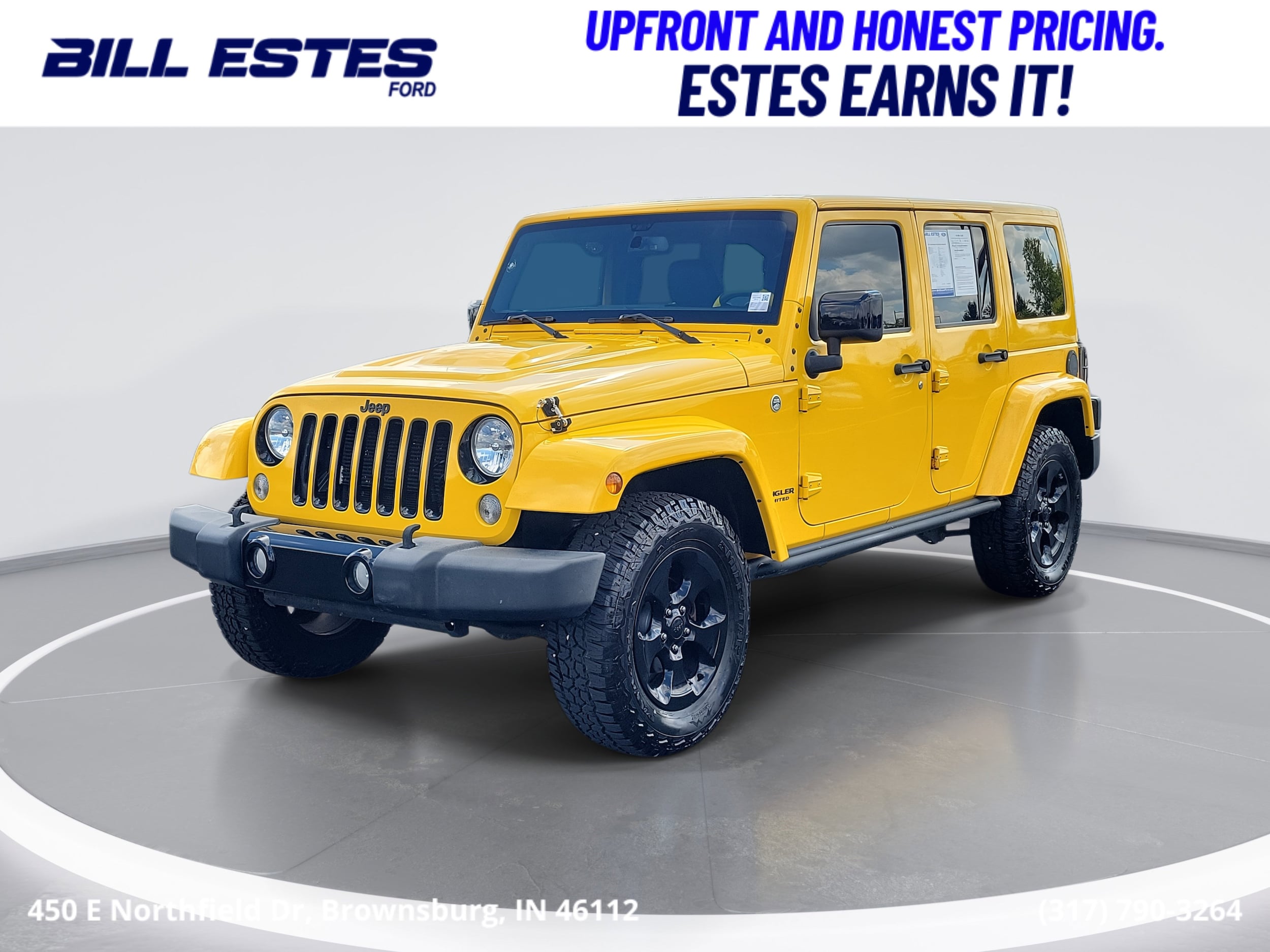 Used 2015 Jeep Wrangler Unlimited Altitude