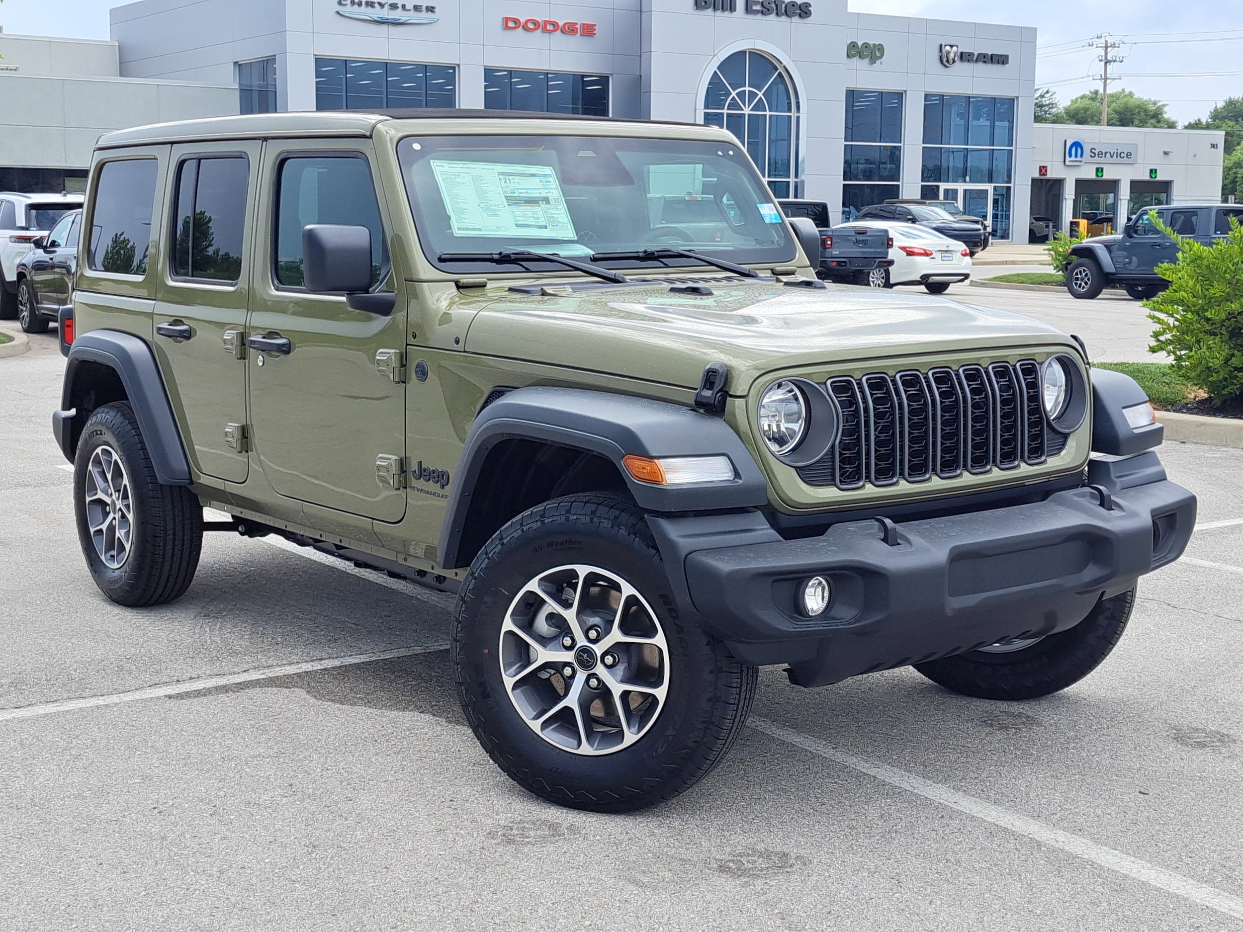 New 2025 Jeep Wrangler 4-DOOR SPORT S