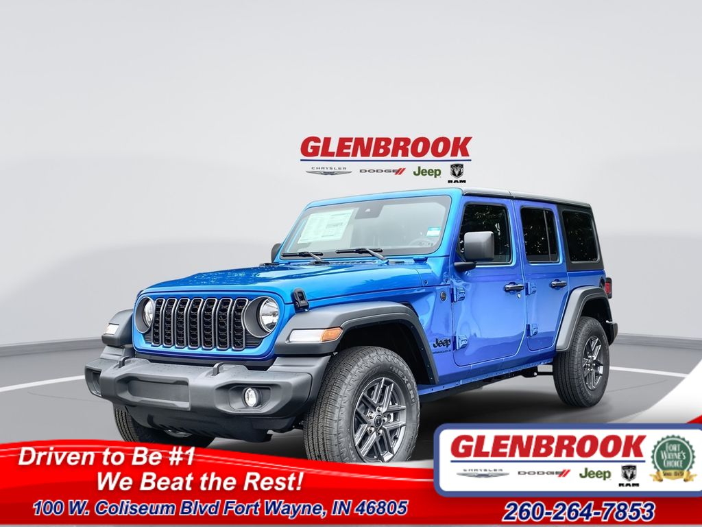 New 2025 Jeep Wrangler 4-DOOR SPORT S