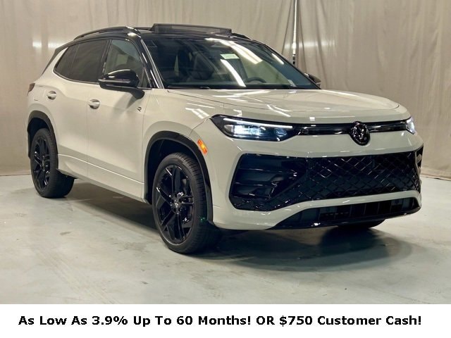 New 2025 Volkswagen Tiguan 2.0T SE R-Line Black
