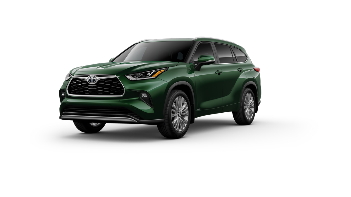 New 2025 Toyota Highlander Hybrid Platinum