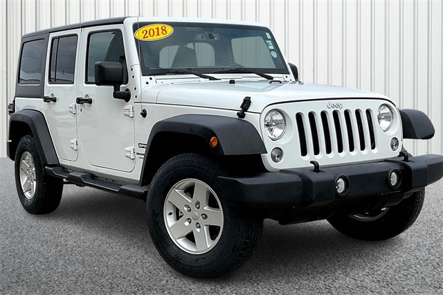 Used 2018 Jeep Wrangler JK Unlimited Sport 4x4