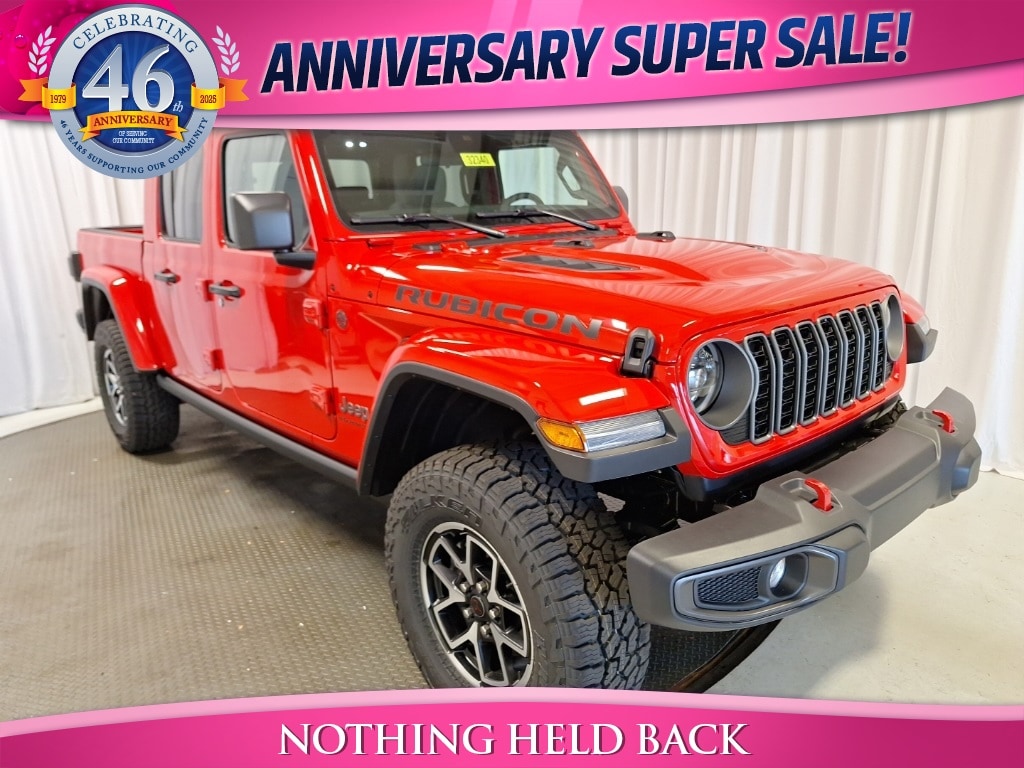 New 2025 Jeep Gladiator RUBICON 4X4