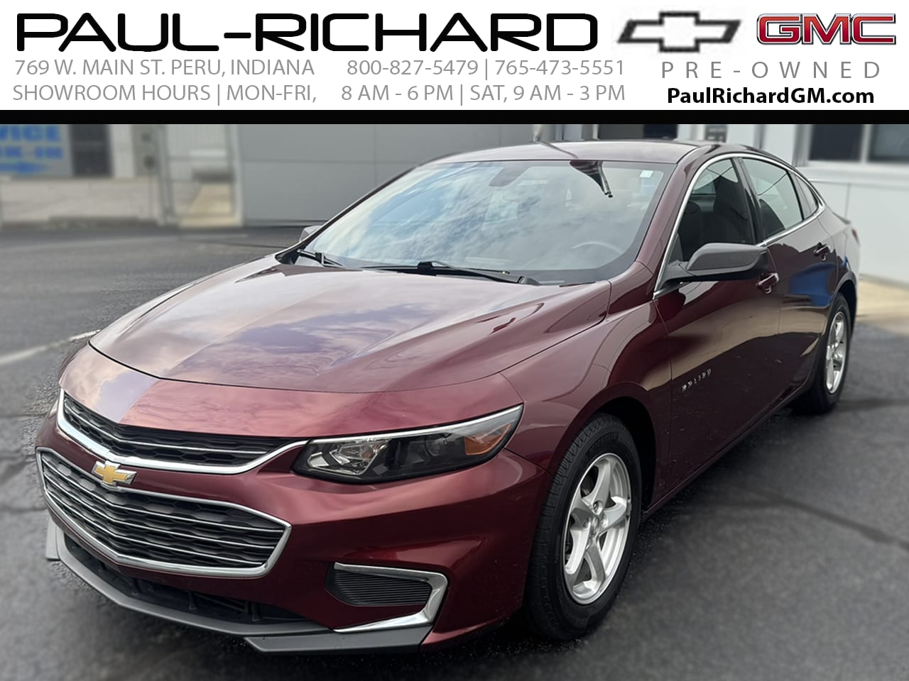 Used 2016 Chevrolet Malibu LS