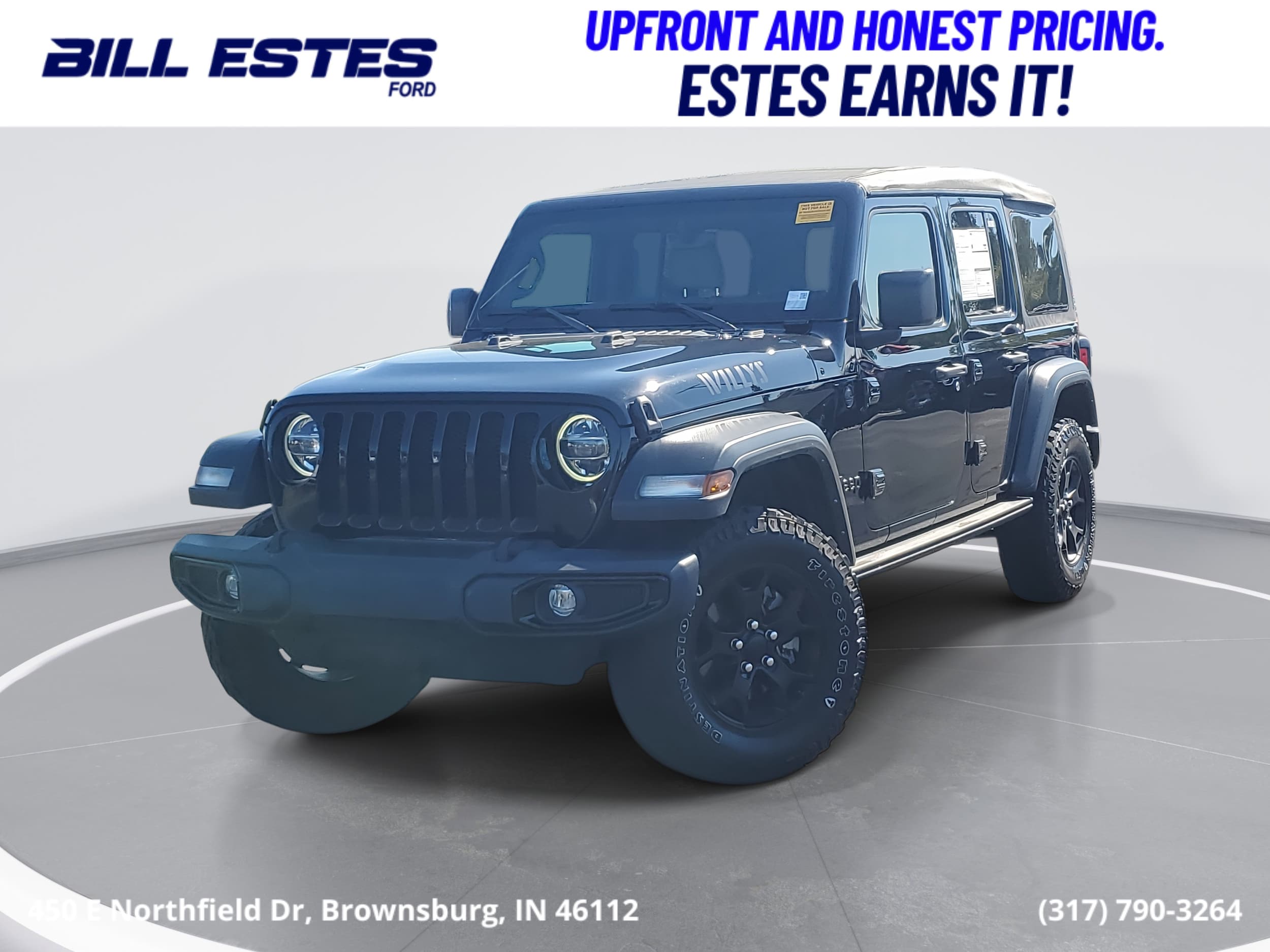 Used 2021 Jeep Wrangler Unlimited Willys