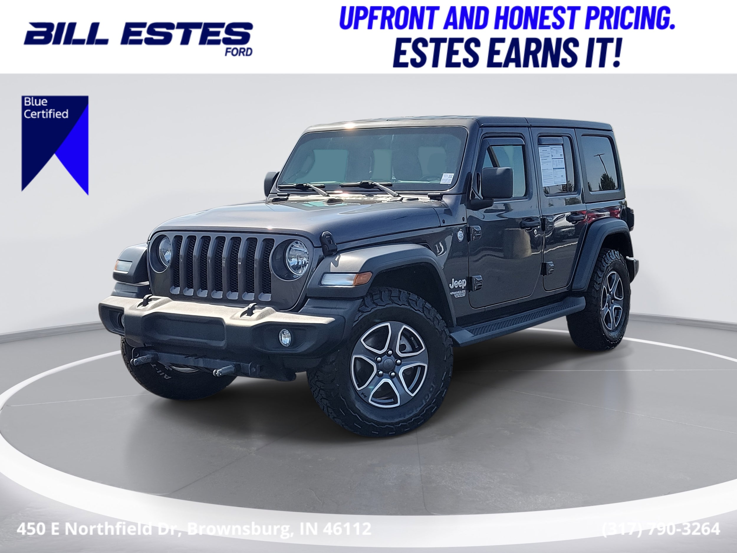 Used 2020 Jeep Wrangler Unlimited Sport S