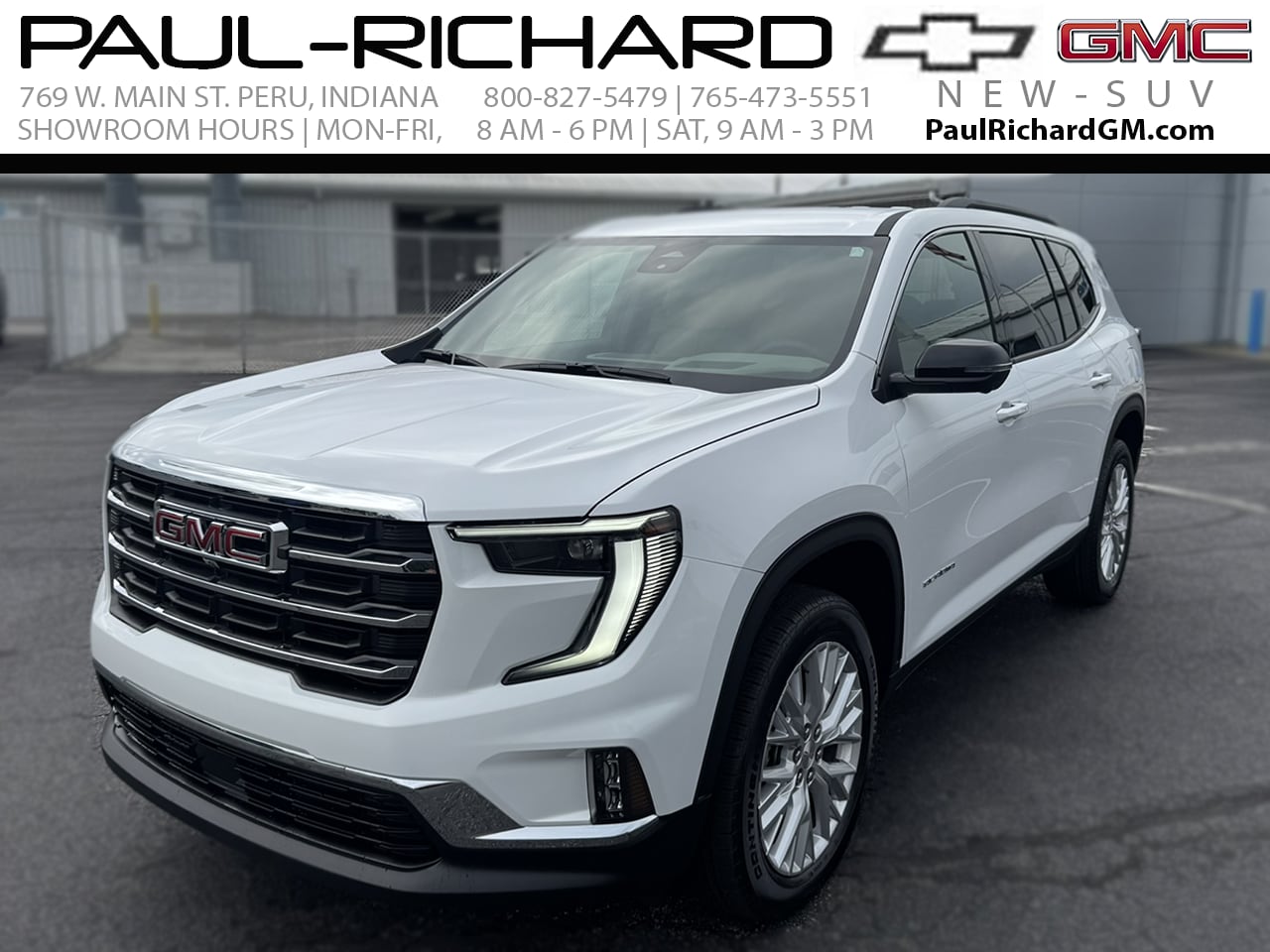 New 2026 GMC Acadia Elevation