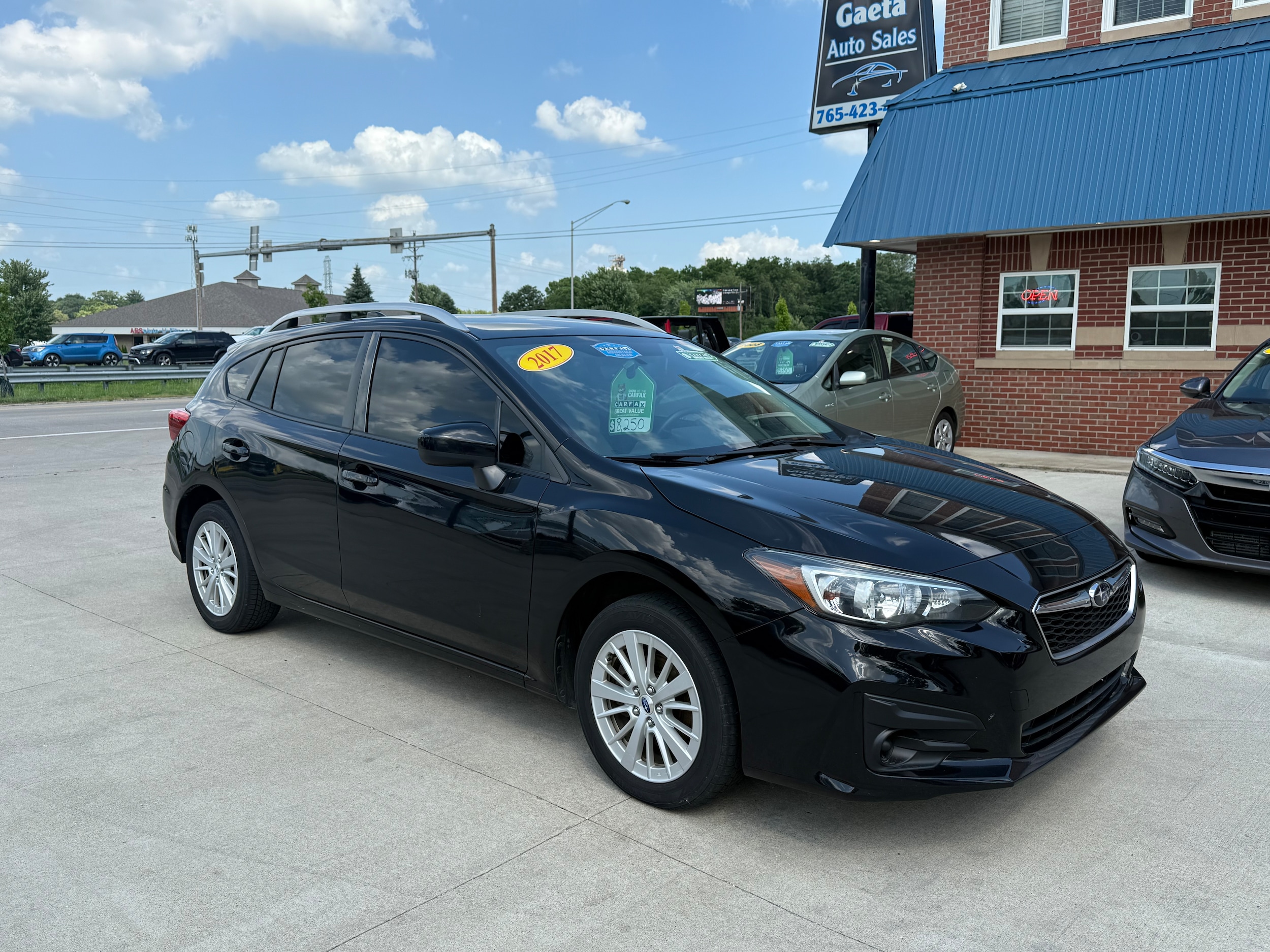 Used 2017 Subaru Impreza 2.0i Premium with EyeSight + BSD/RCTA + SRF + Moon