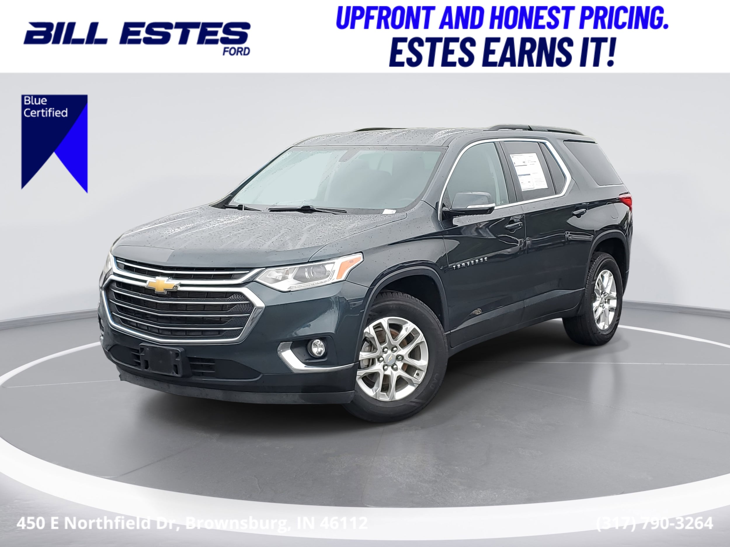 Used 2020 Chevrolet Traverse LT Cloth