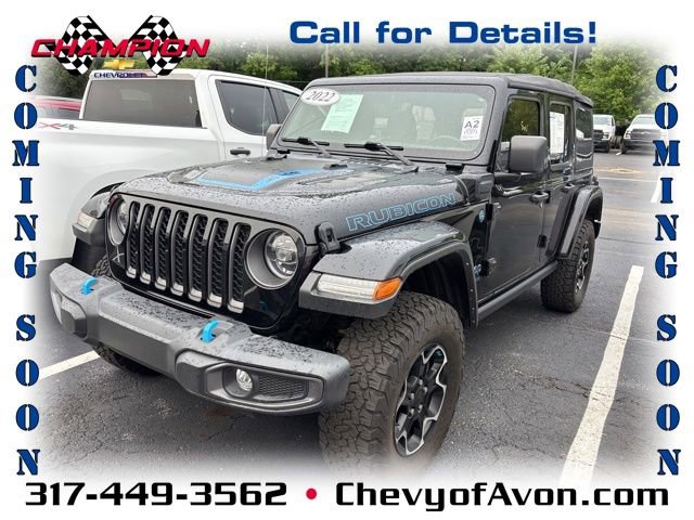Used 2022 Jeep Wrangler 4xe Unlimited Rubicon