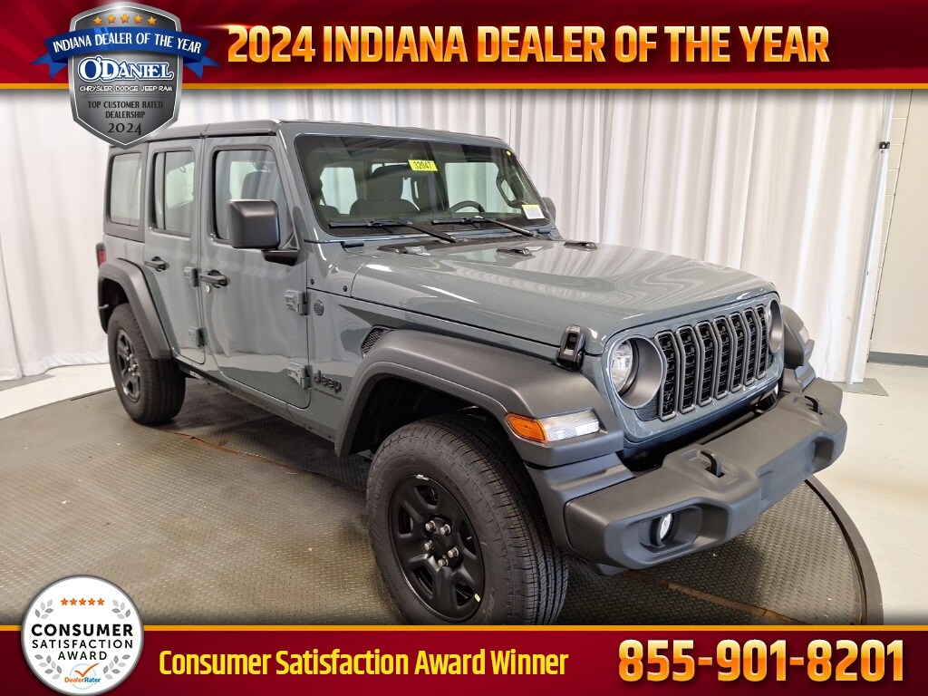 New 2025 Jeep Wrangler 4-DOOR SPORT