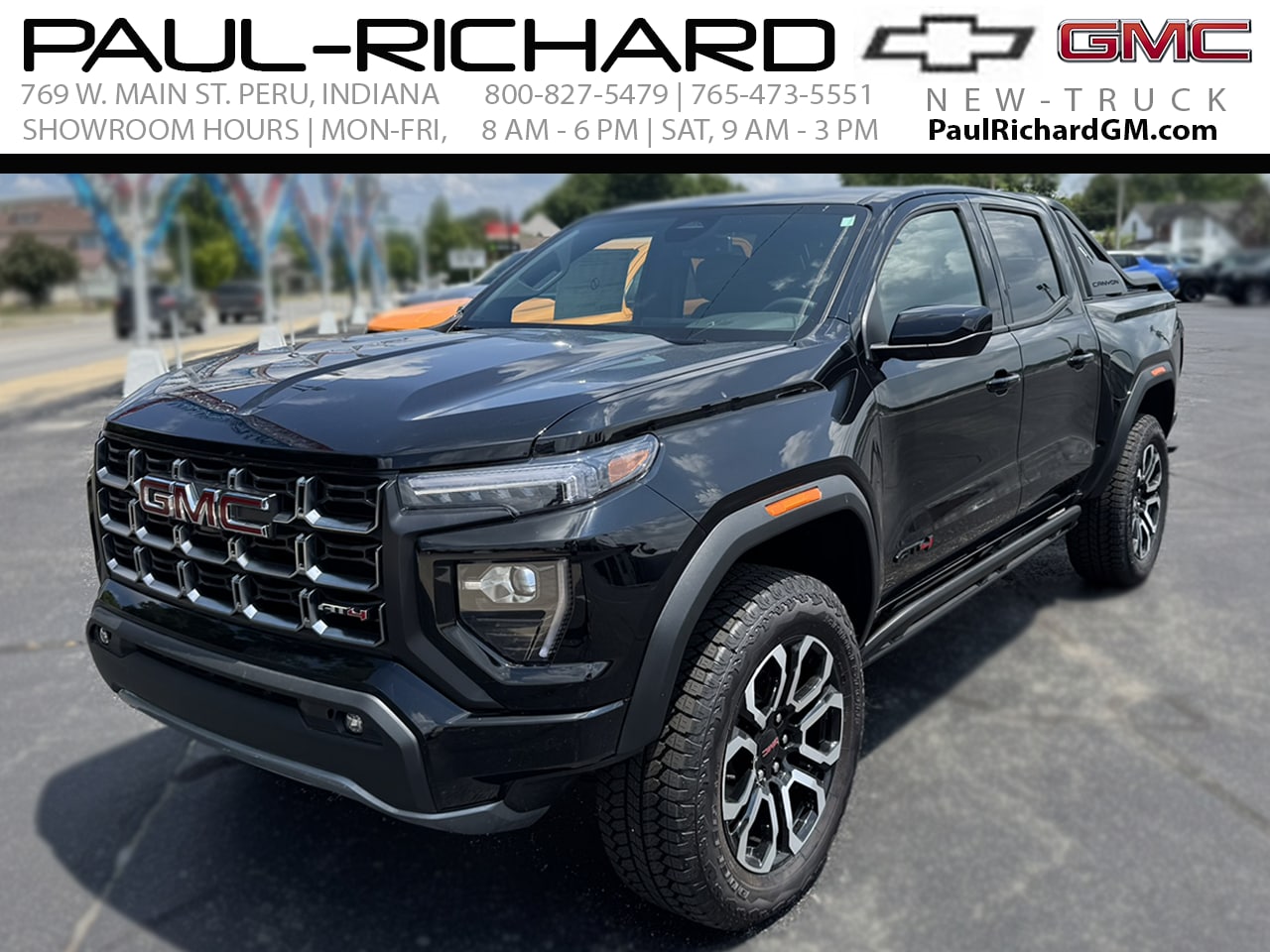 New 2025 GMC Canyon AT4