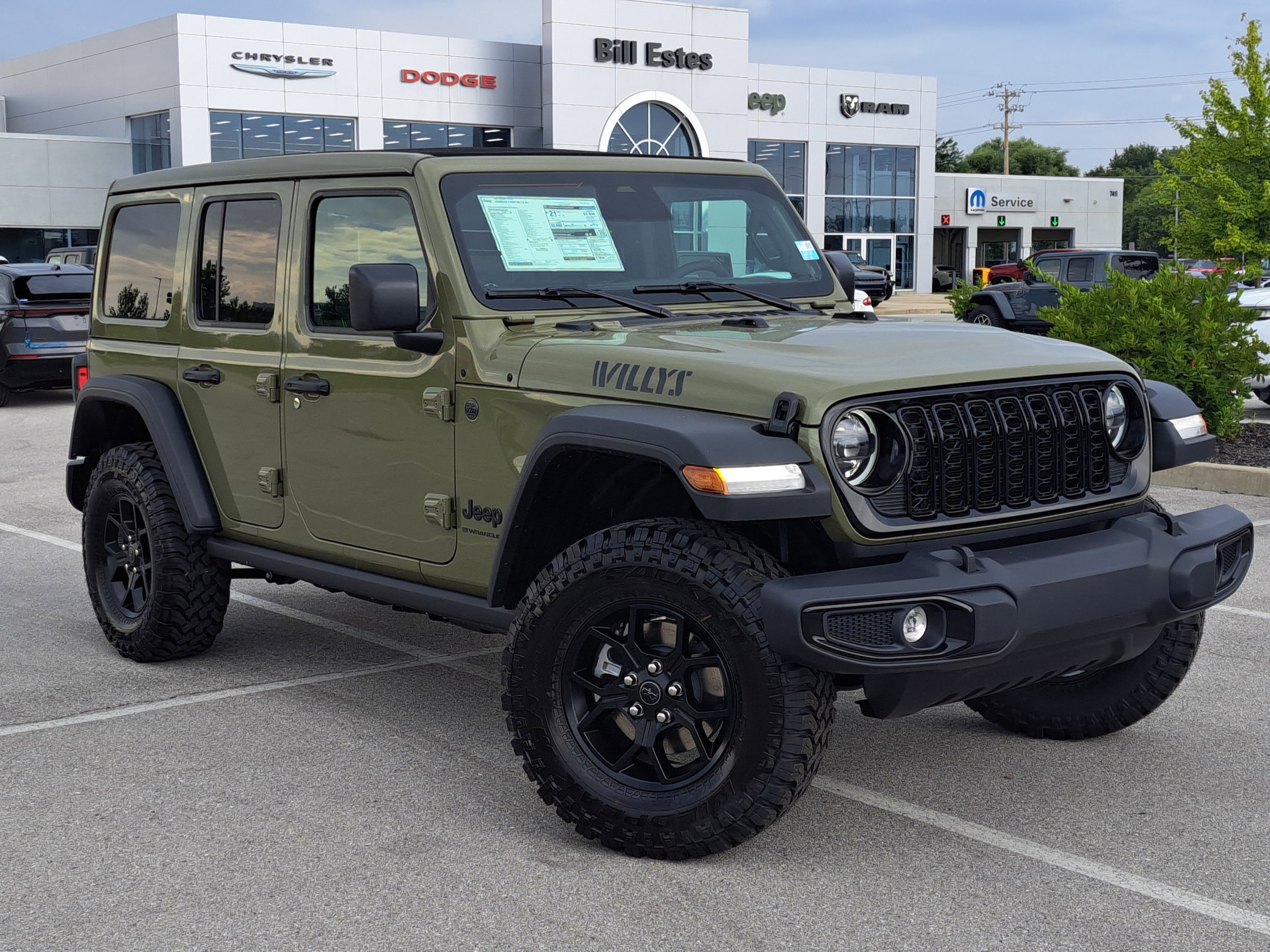 New 2025 Jeep Wrangler 4-DOOR WILLYS