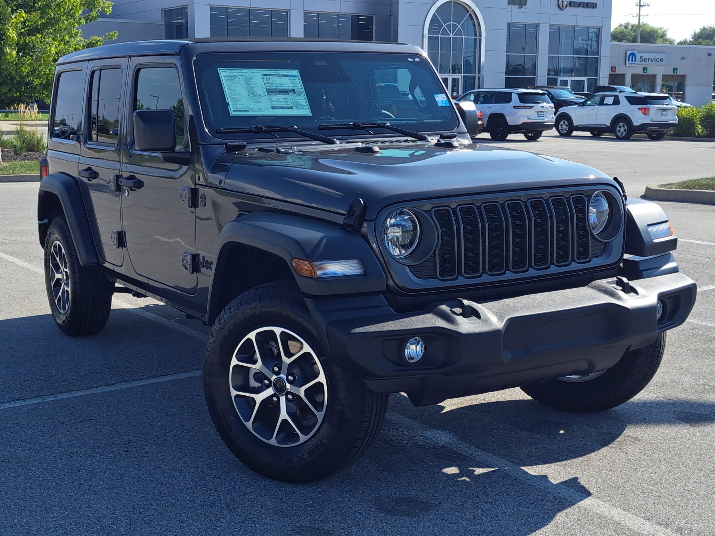 New 2025 Jeep Wrangler 4-DOOR SPORT S