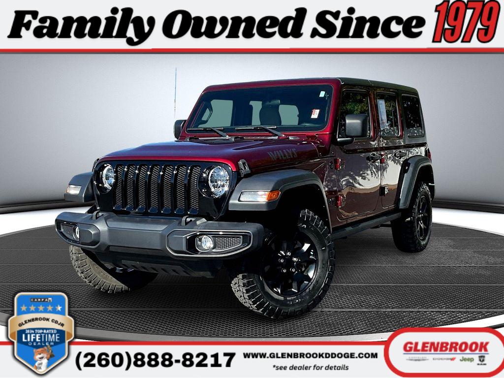 Used 2021 Jeep Wrangler Unlimited Willys Sport