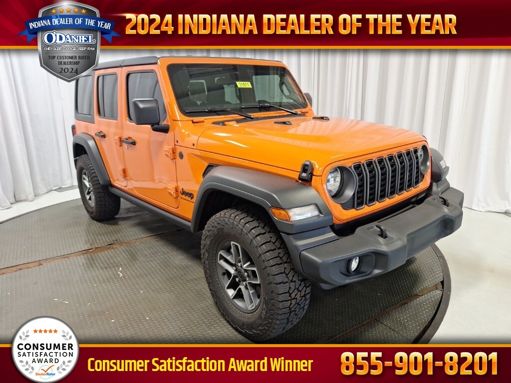 New 2025 Jeep Wrangler 4-DOOR SPORT S