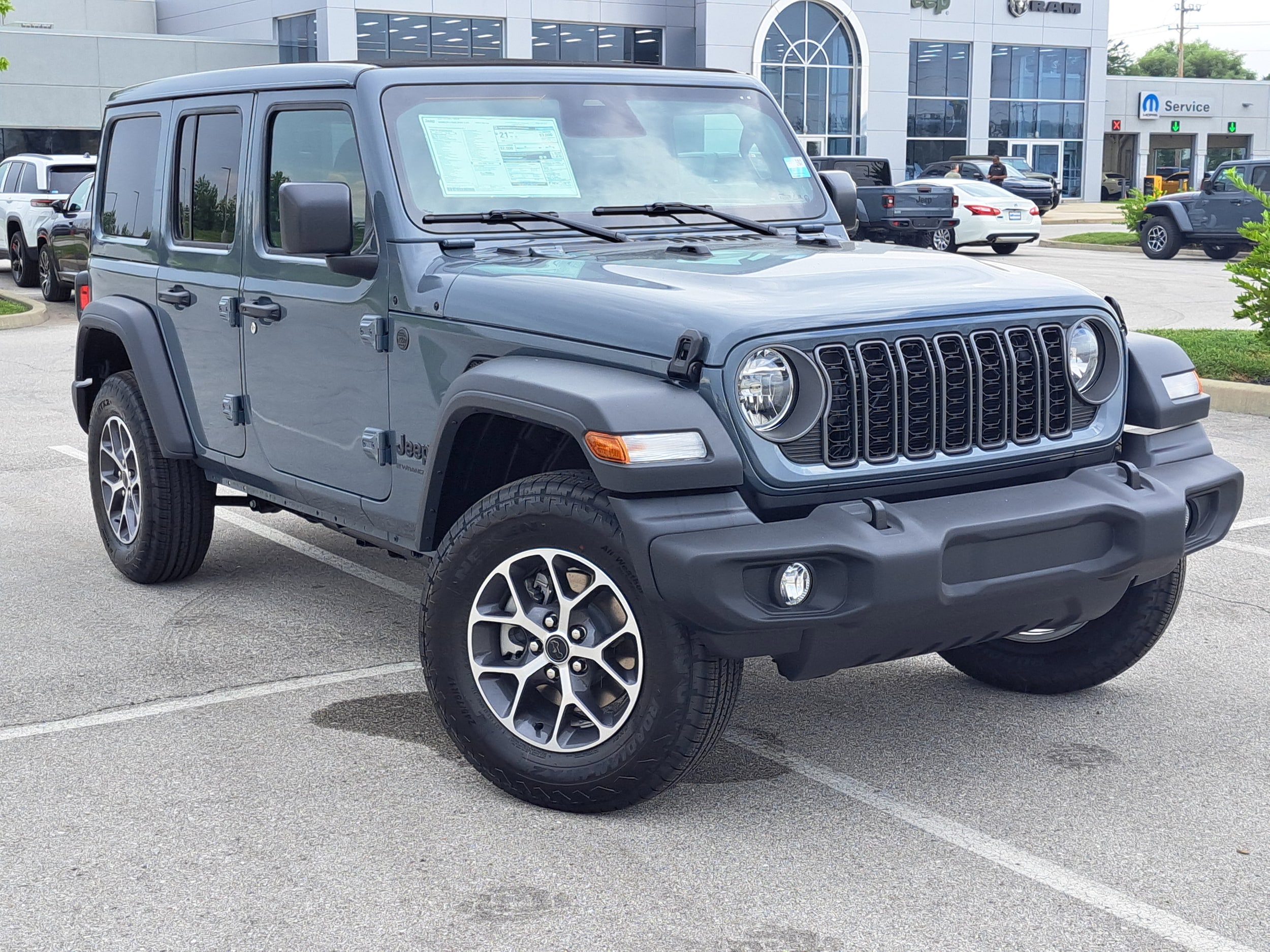 New 2025 Jeep Wrangler 4-DOOR SPORT S