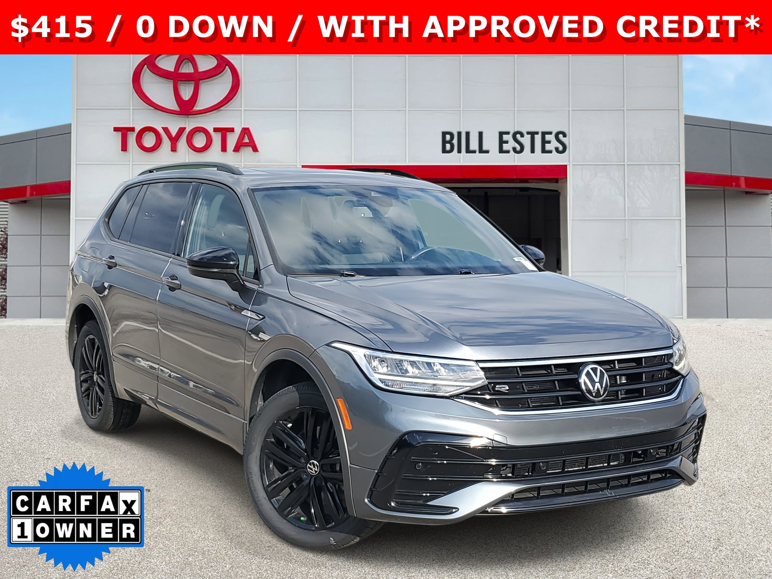Used 2022 Volkswagen Tiguan SE R-Line Black