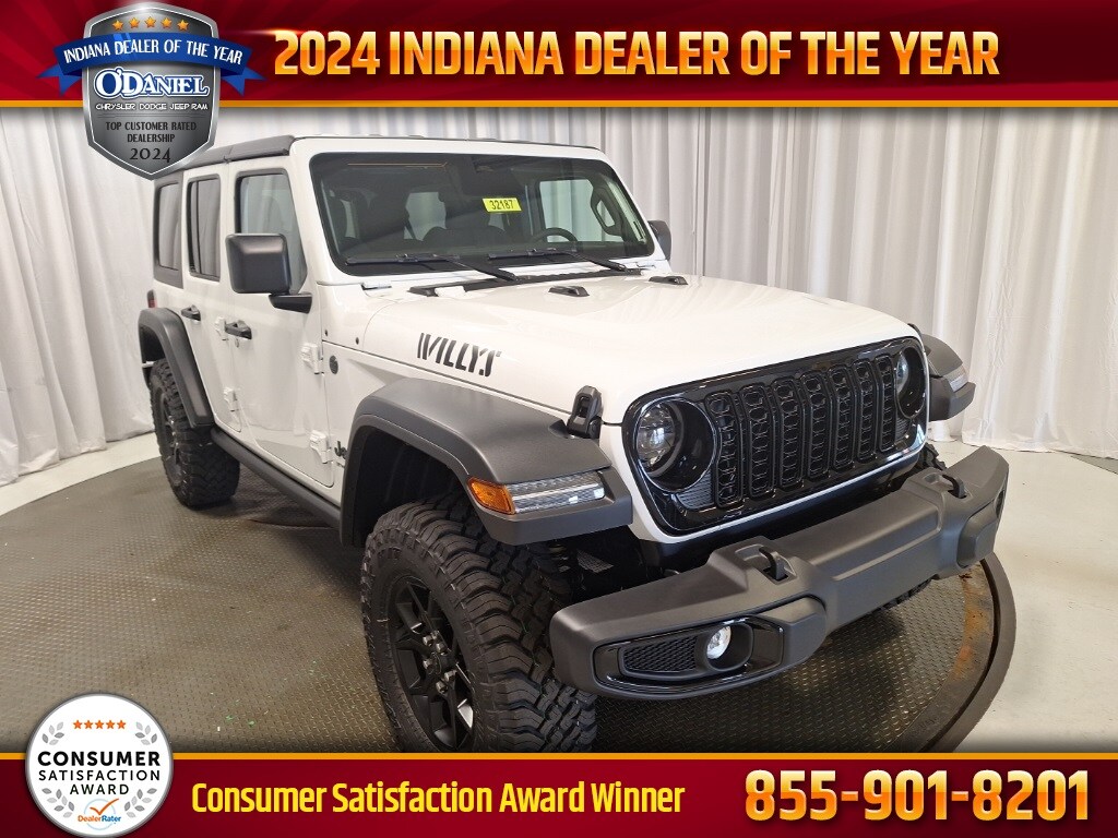 New 2025 Jeep Wrangler 4-DOOR WILLYS