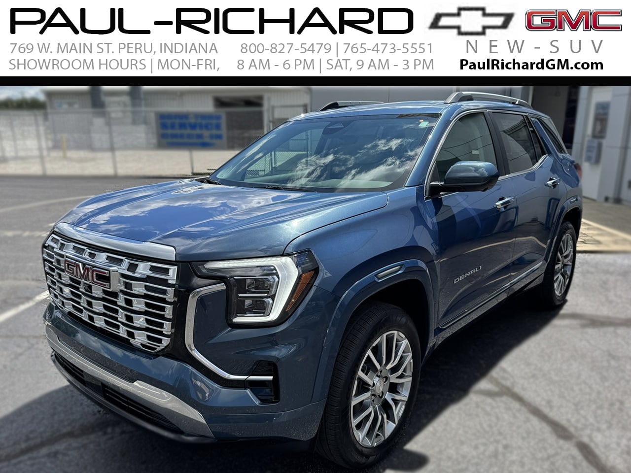 New 2026 GMC Terrain Denali