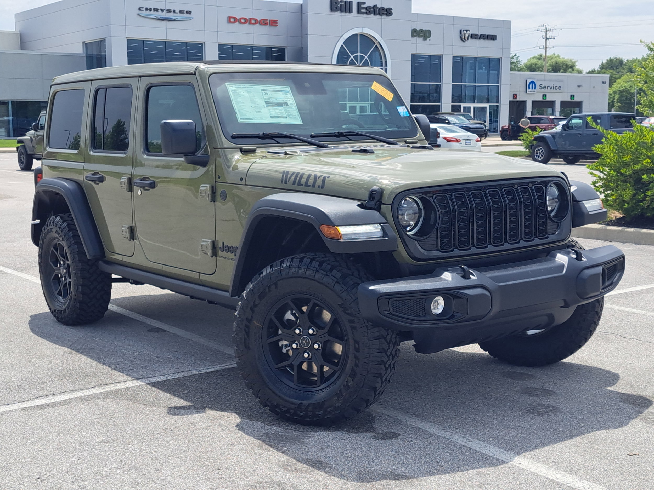 New 2025 Jeep Wrangler 4-DOOR WILLYS