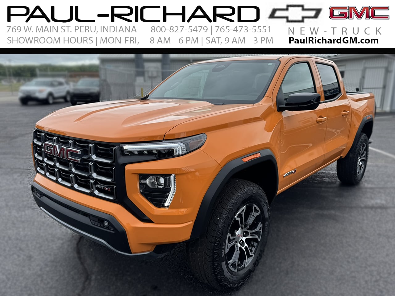 New 2025 GMC Canyon AT4