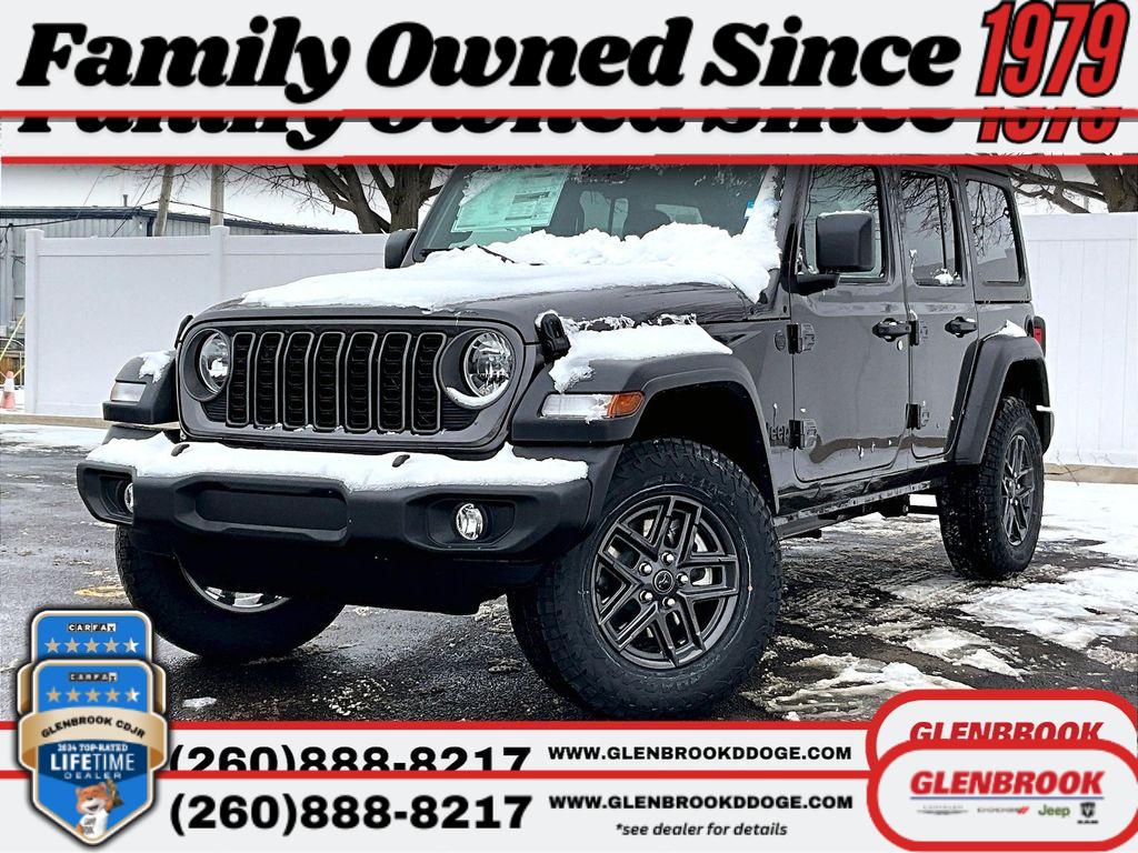 New 2025 Jeep Wrangler 4-DOOR SPORT S