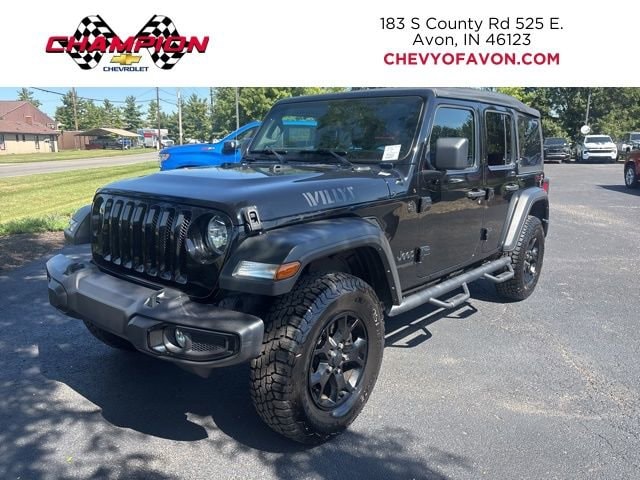 Used 2021 Jeep Wrangler Unlimited Willys Sport