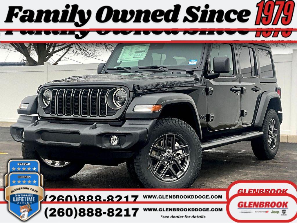 New 2025 Jeep Wrangler 4-DOOR SPORT S