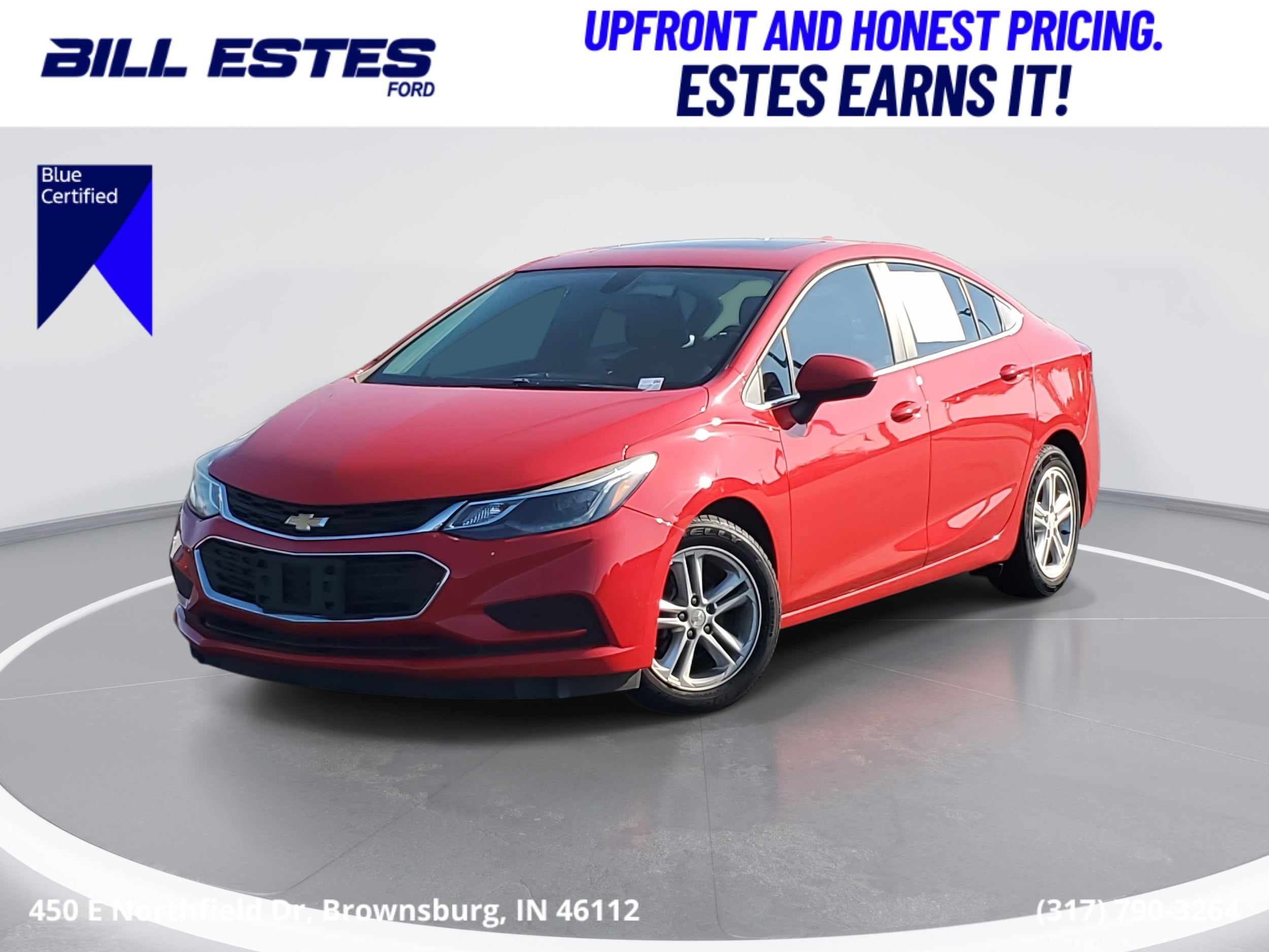 Used 2017 Chevrolet Cruze LT