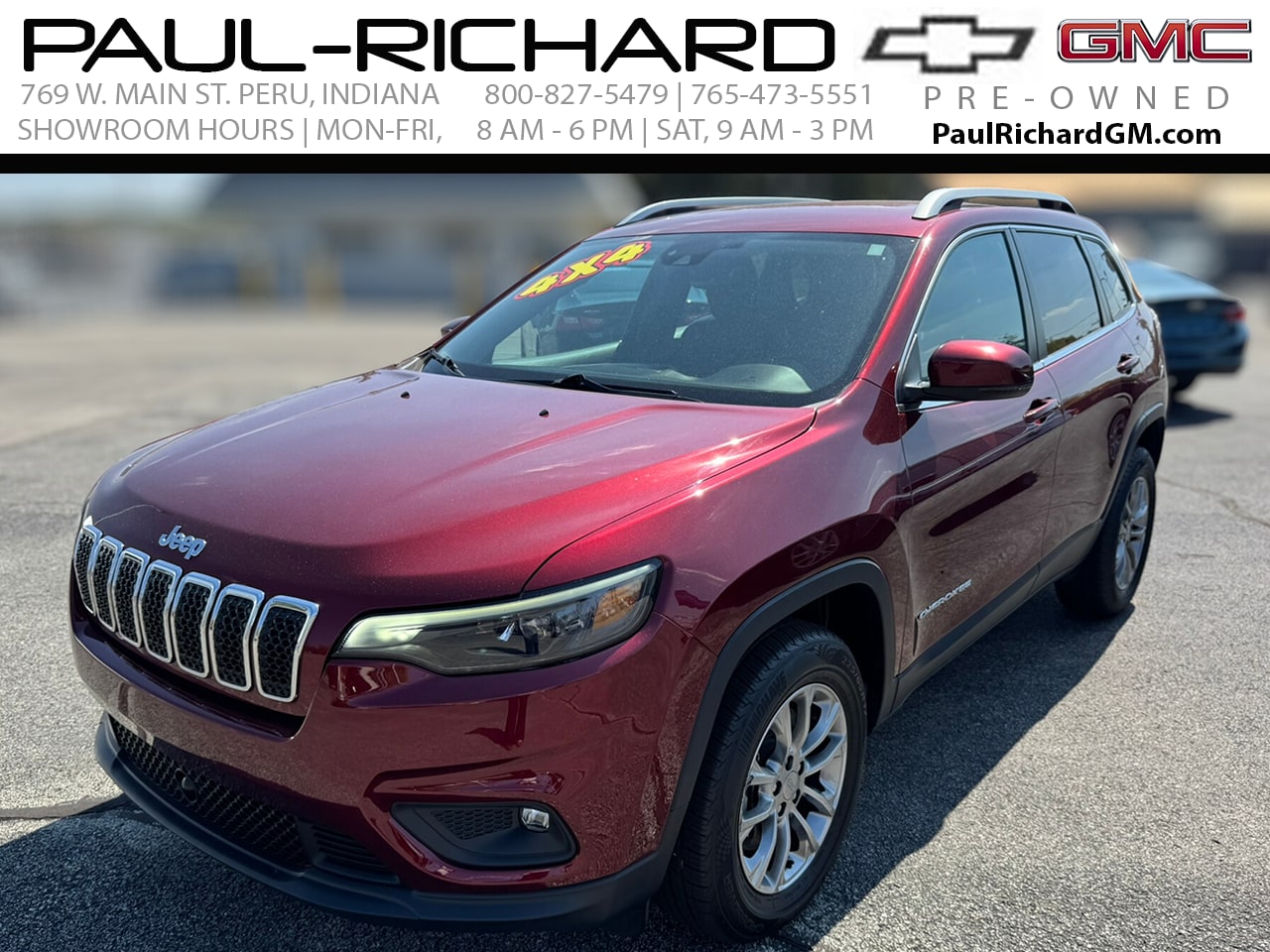 Used 2021 Jeep Cherokee Latitude Lux