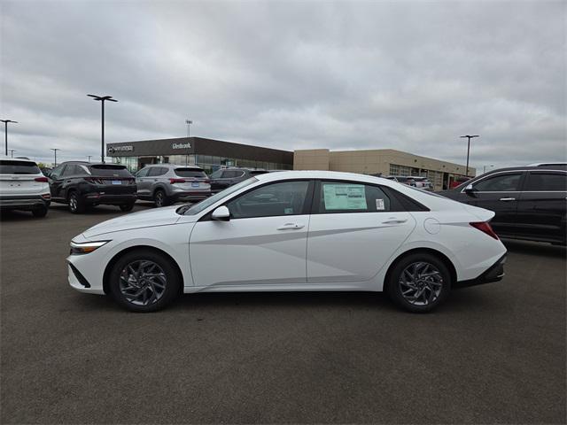 New 2025 Hyundai Elantra Hybrid Blue