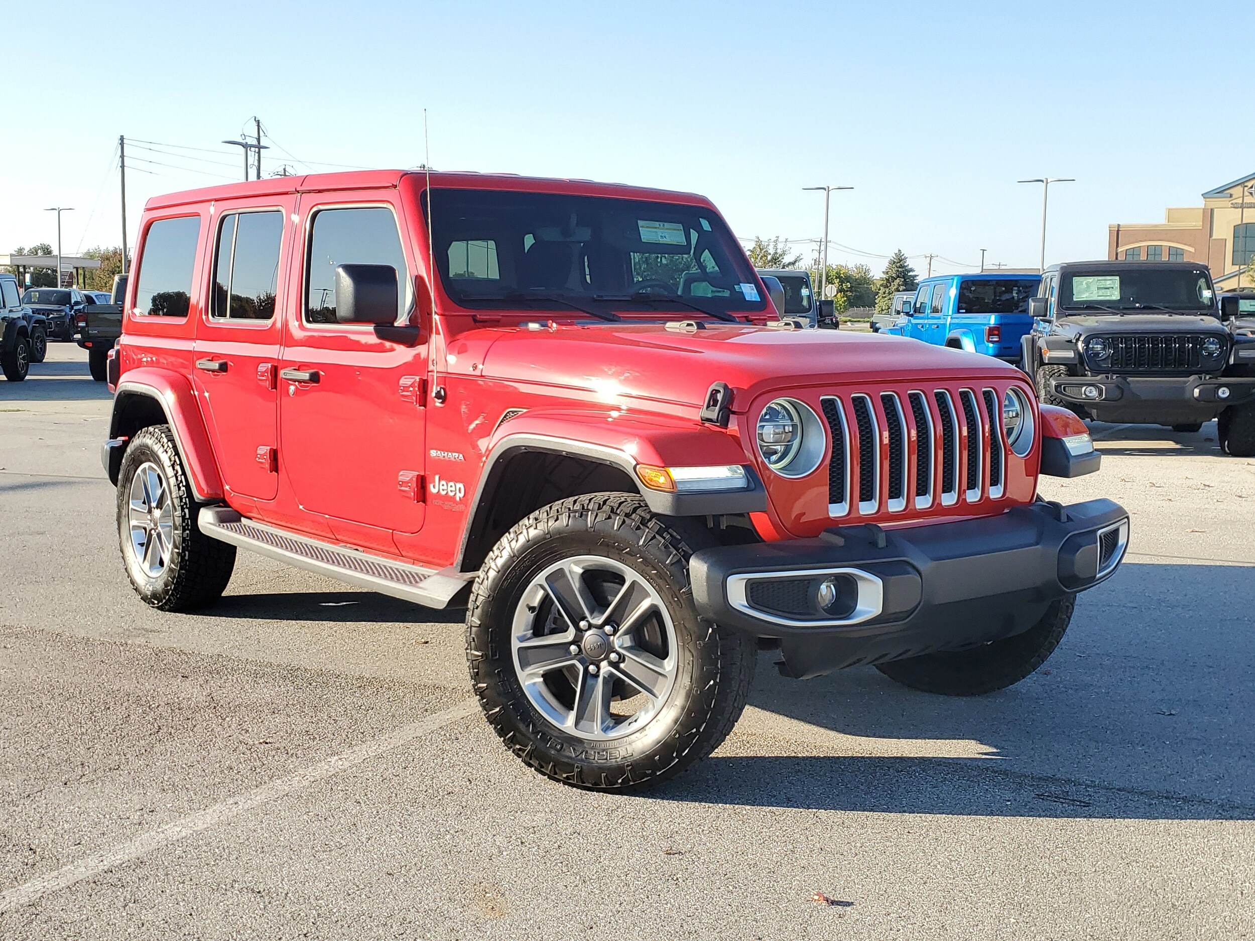 Used 2019 Jeep Wrangler Unlimited Sahara 4x4