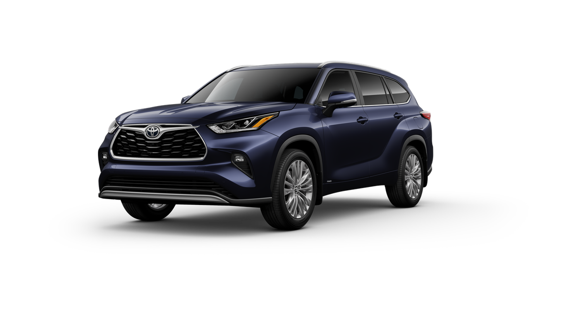 New 2025 Toyota Highlander Hybrid Platinum