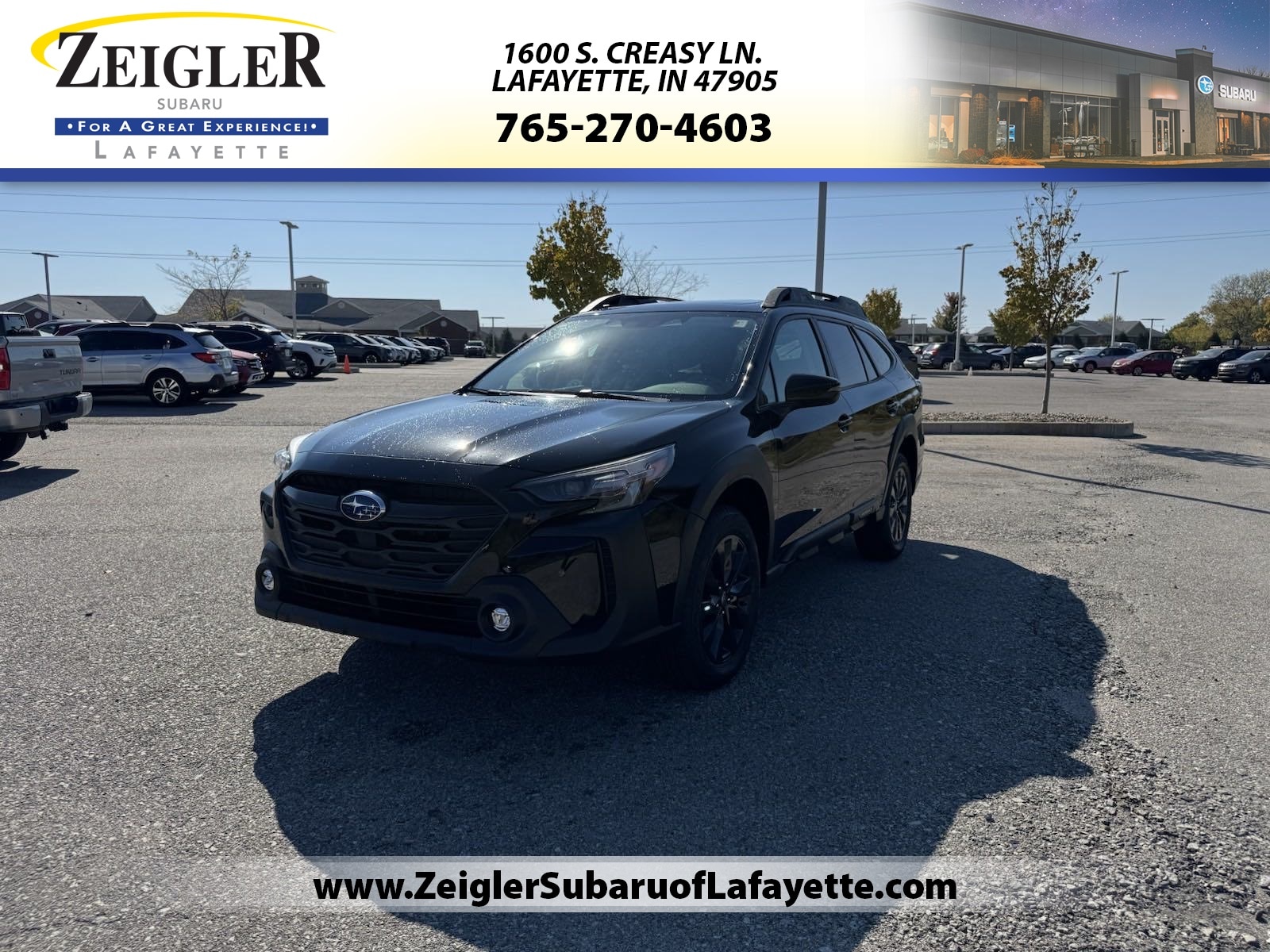 New 2025 Subaru Outback Onyx Edition