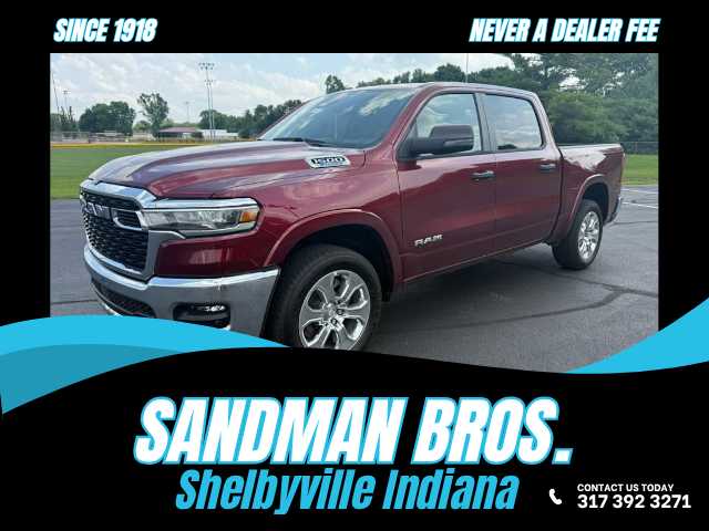 New 2025 Ram 1500 BIG HORN CREW CAB 4X4 5'7 BOX