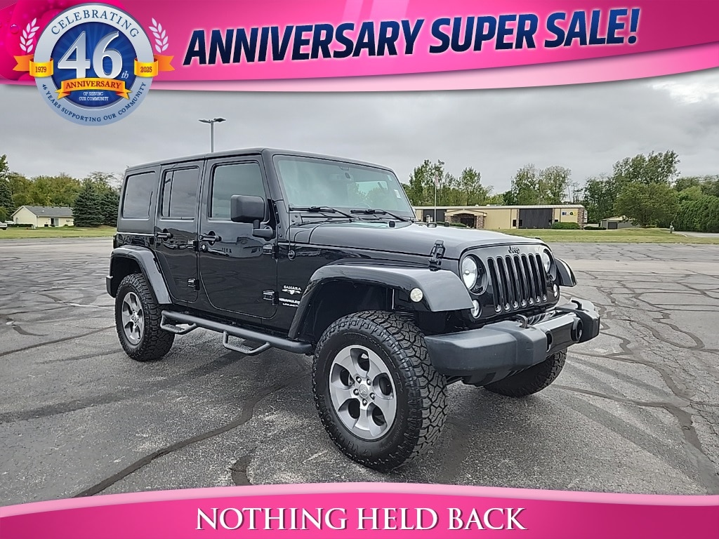 Used 2018 Jeep Wrangler JK Unlimited Sahara