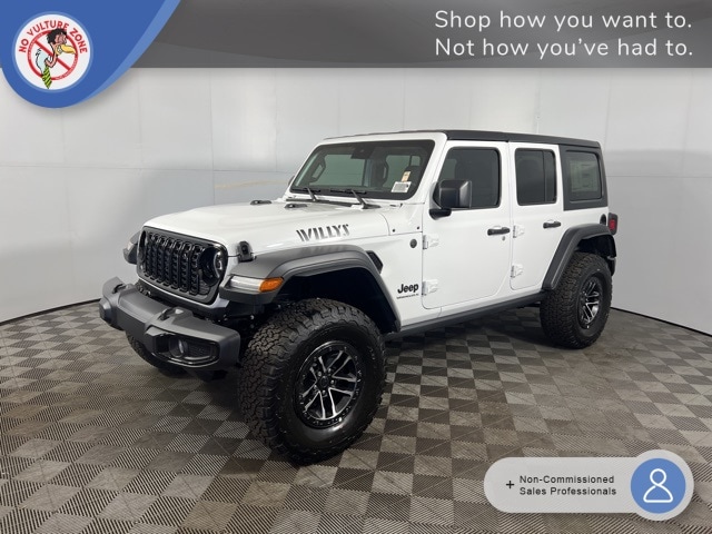 New 2024 Jeep Wrangler 4-DOOR WILLYS