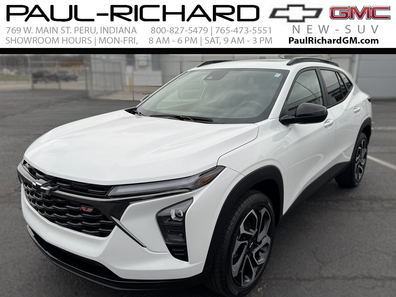 New 2025 Chevrolet Trax 2RS