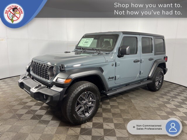 New 2025 Jeep Wrangler 4-DOOR SPORT S