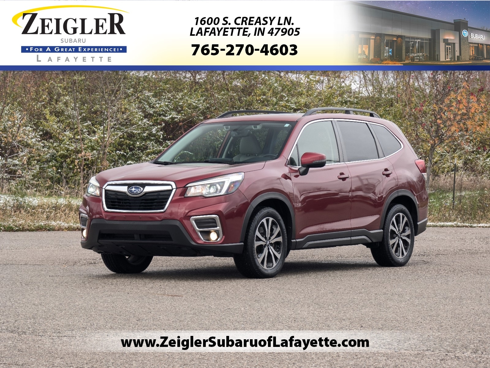 Used 2020 Subaru Forester Limited