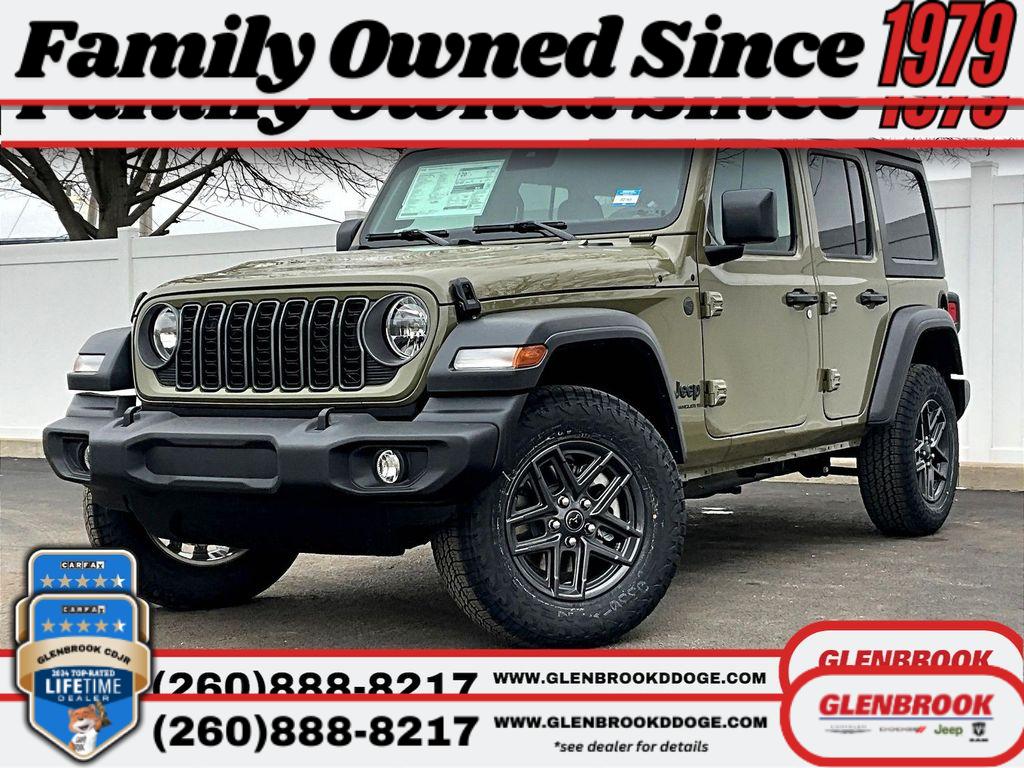 New 2025 Jeep Wrangler 4-DOOR SPORT S